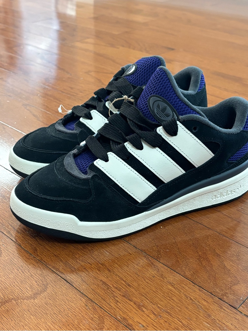 adidas Forum2000 Core Black Off White JI3278 Men’s Size 7